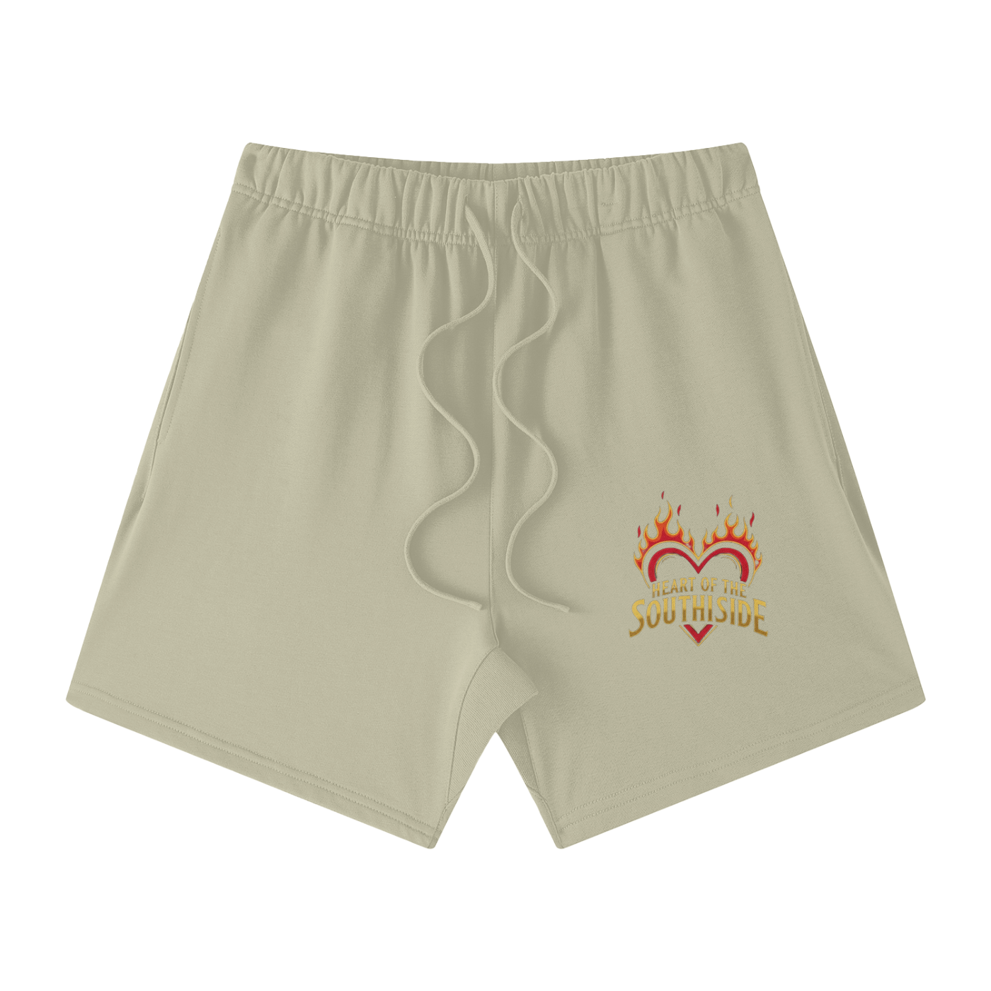 Heart of The Southside Earth Tone Loose Fit Shorts