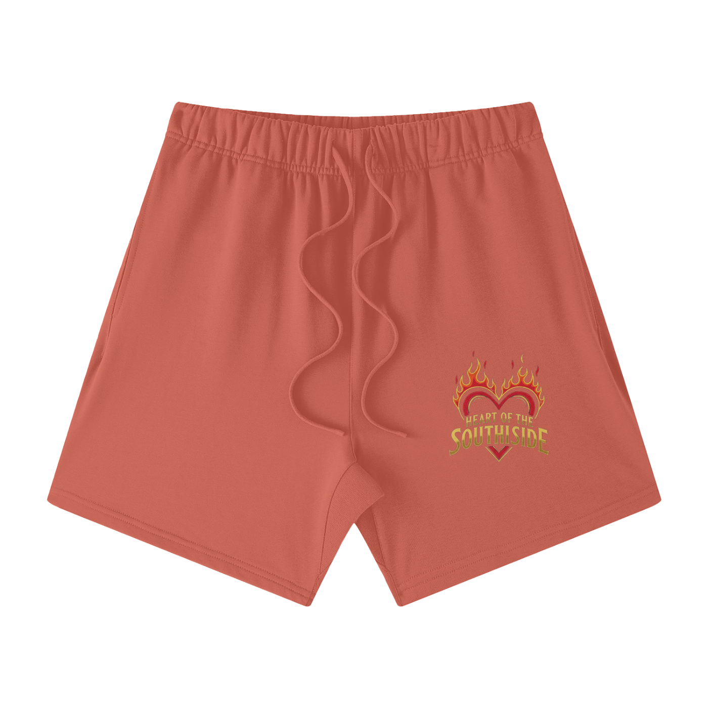 Heart of The Southside Earth Tone Loose Fit Shorts
