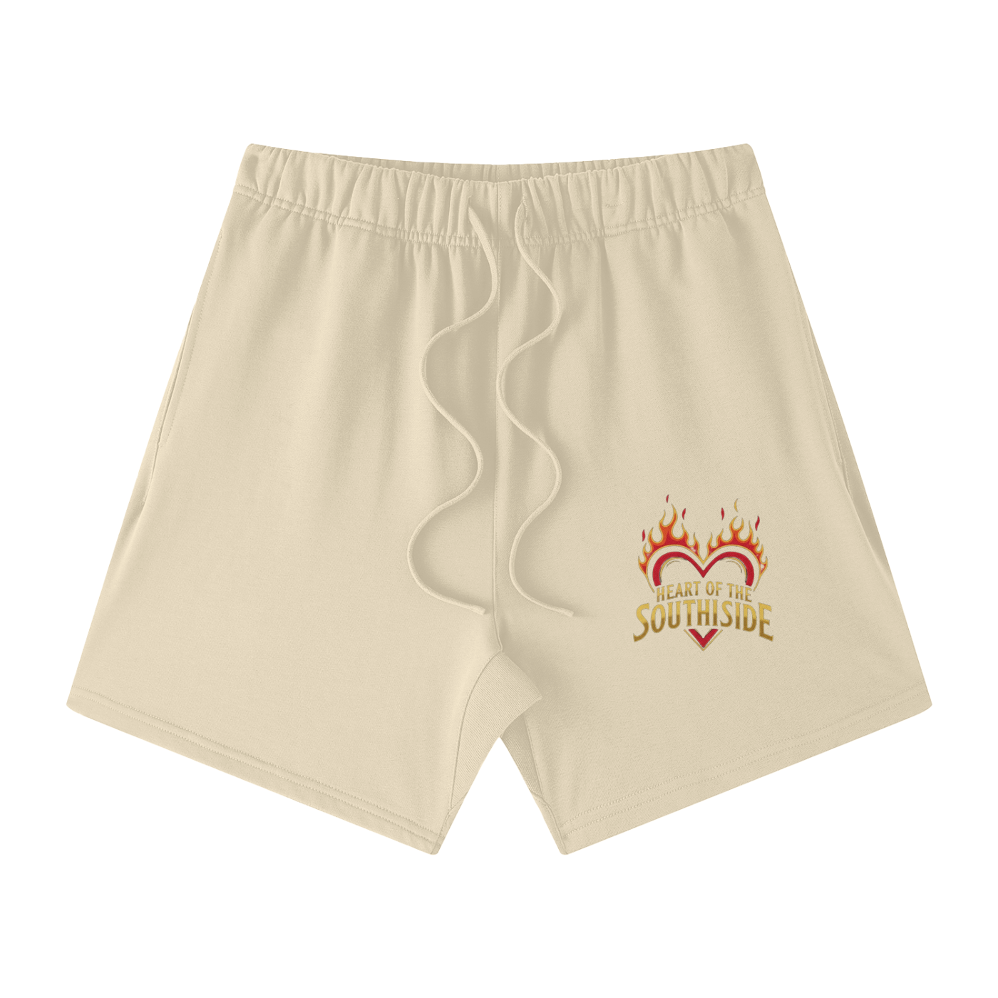 Heart of The Southside Earth Tone Loose Fit Shorts