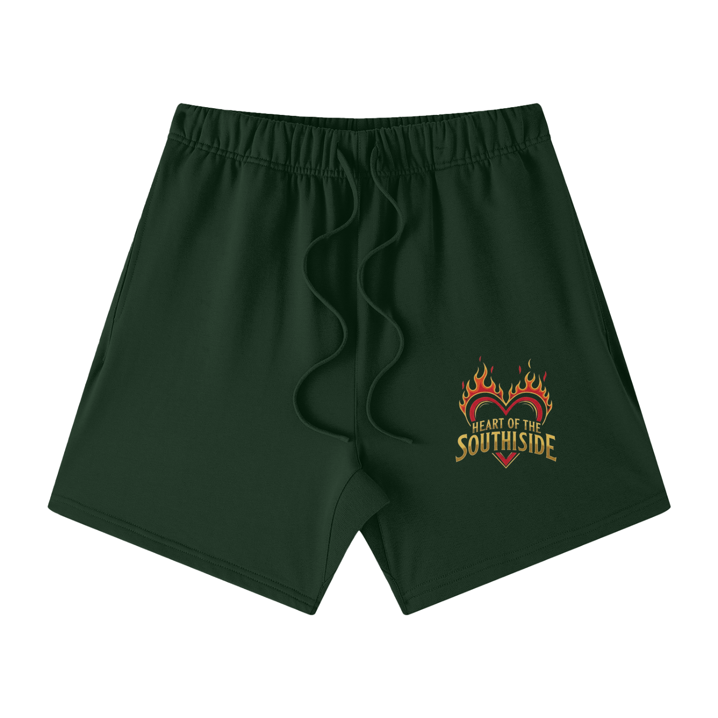 Heart of The Southside Earth Tone Loose Fit Shorts