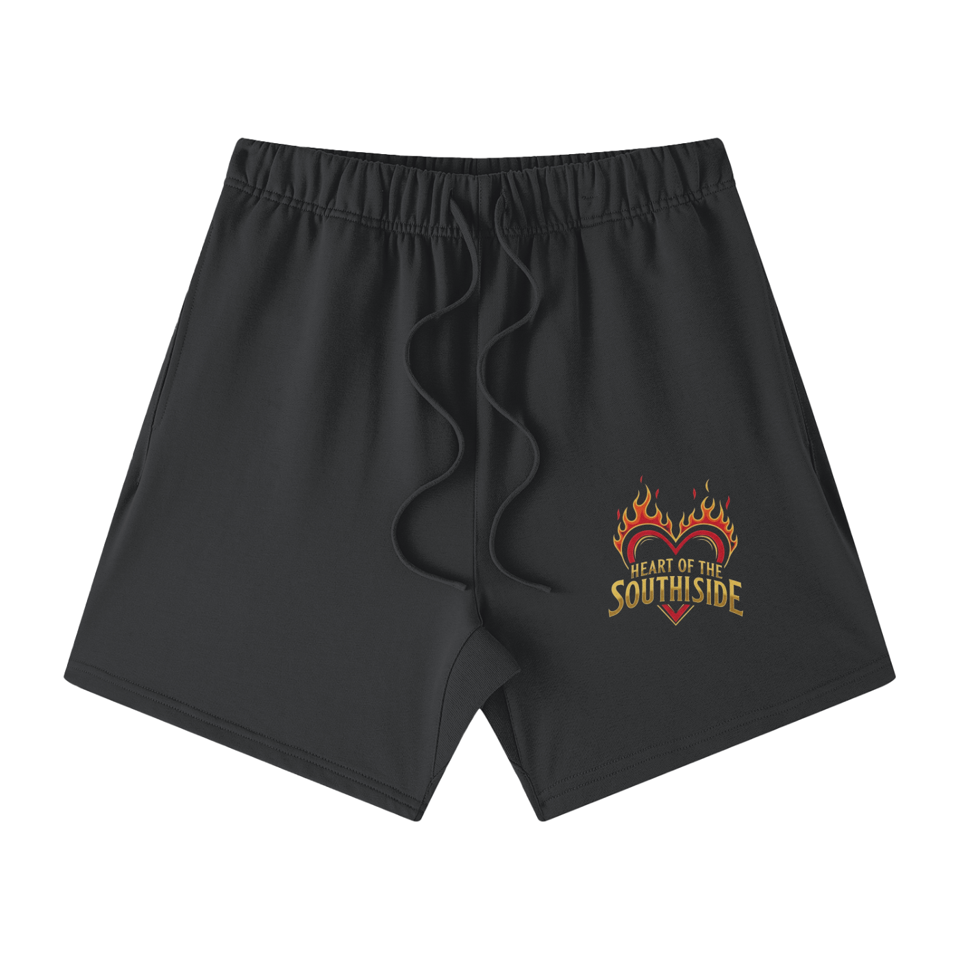Heart of The Southside Earth Tone Loose Fit Shorts