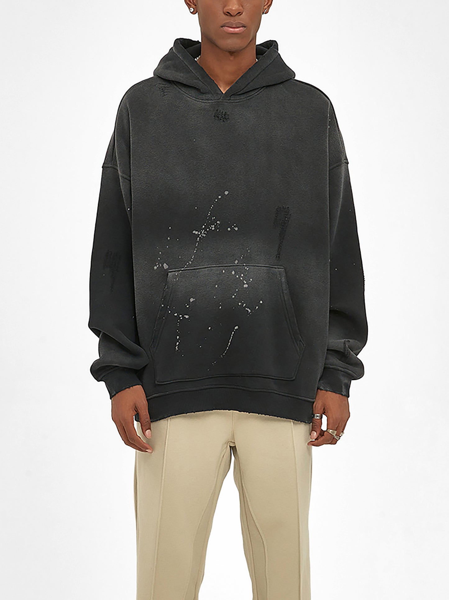 Heart of the Southside Frayed Fleece Hoodie