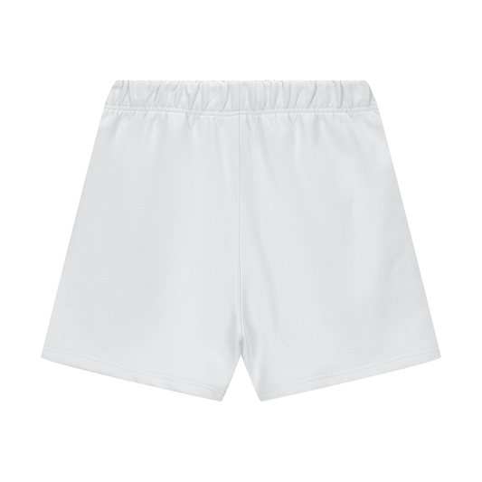 Heart of the Southside White Unisex Fleece Loose Fit Shorts