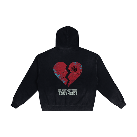 Heart of the Southside Sunfade Zip Hoodie