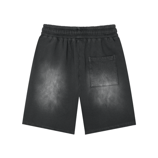 Heart of the Southside Rectangle Patch Monkey Washed Shorts