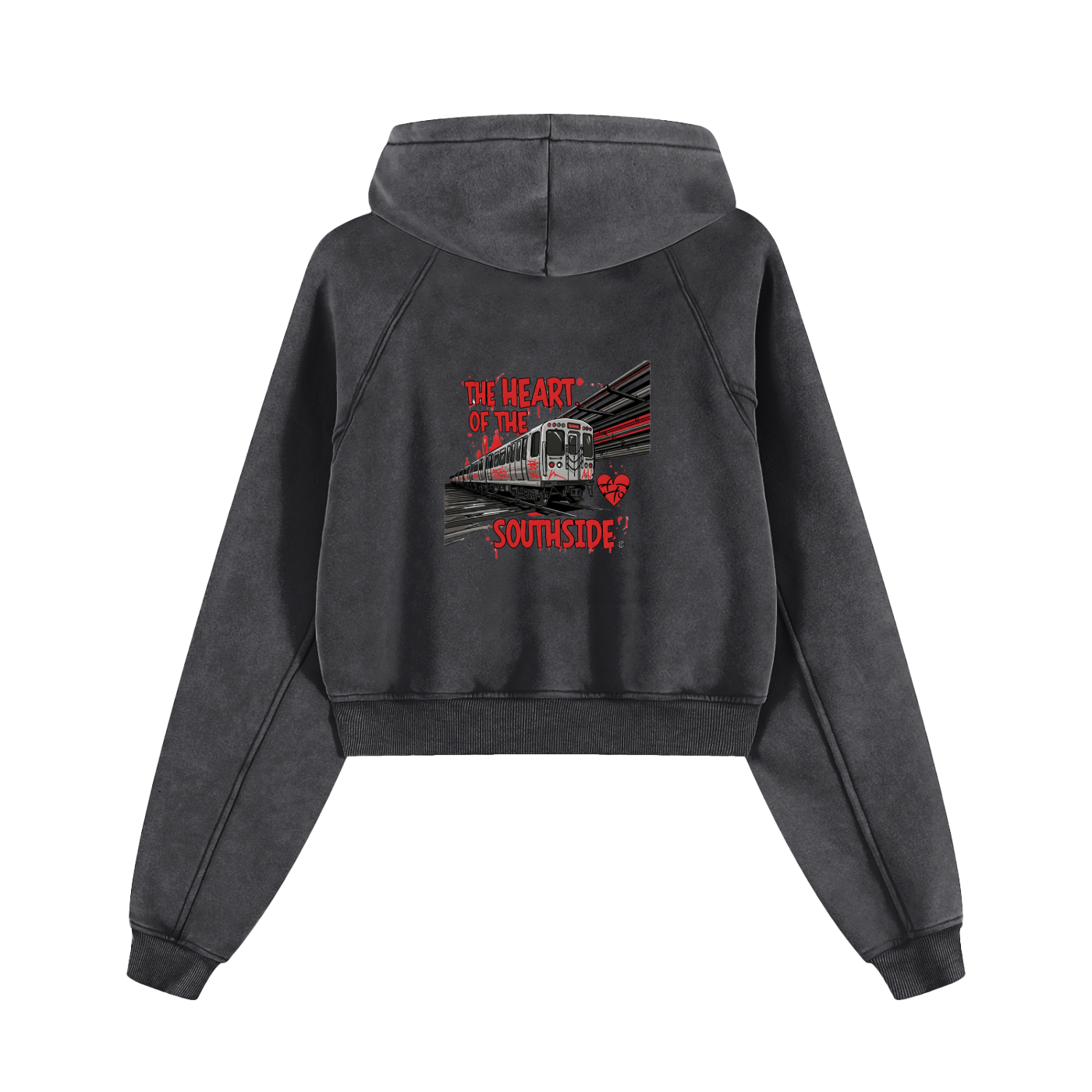 Heart of the Southside Women’s Cropped Hoodie