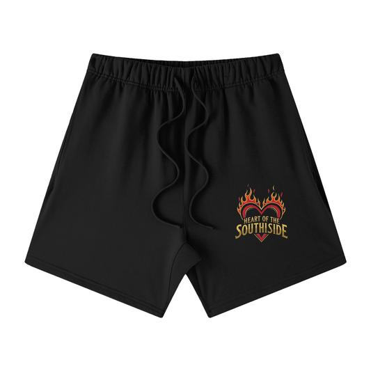 Heart of The Southside Earth Tone Loose Fit Shorts