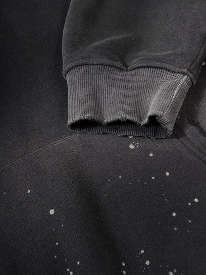 Heart of the Southside Frayed Fleece Hoodie